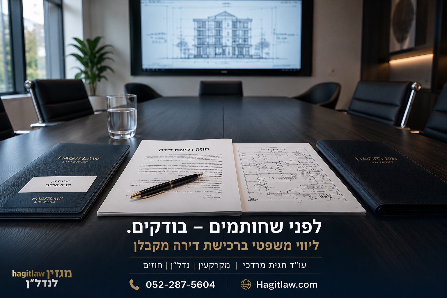 בדיקת חוזה ע״י עו״ד לפני רכישת דירה מקבלן – המדריך המעשי