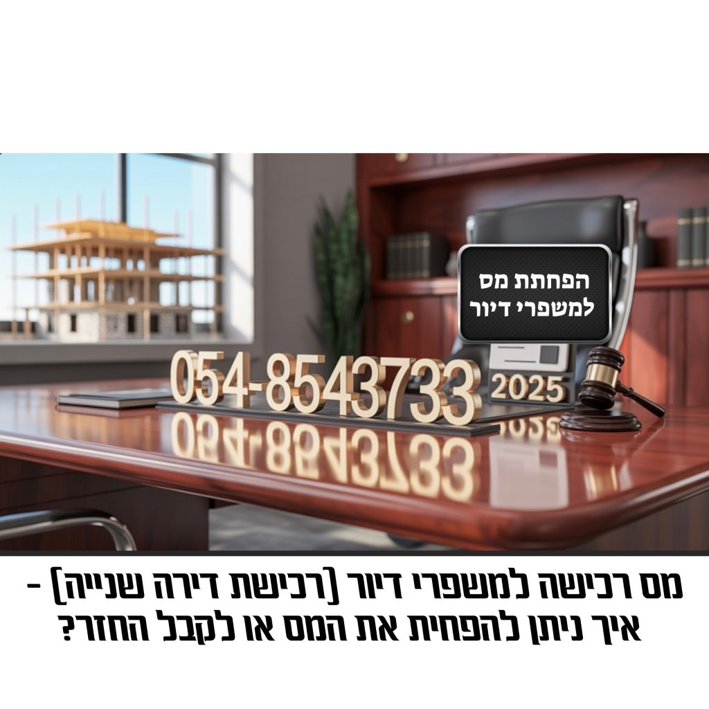מס רכישה למשפרי דיור – ייעוץ משפטי להפחתת מס בקניית דירה שנייה, עו”ד חגית מרדכי, פרטי קשר במשרד