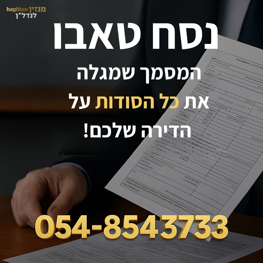 נסח טאבו: איך לקרוא ולהבין