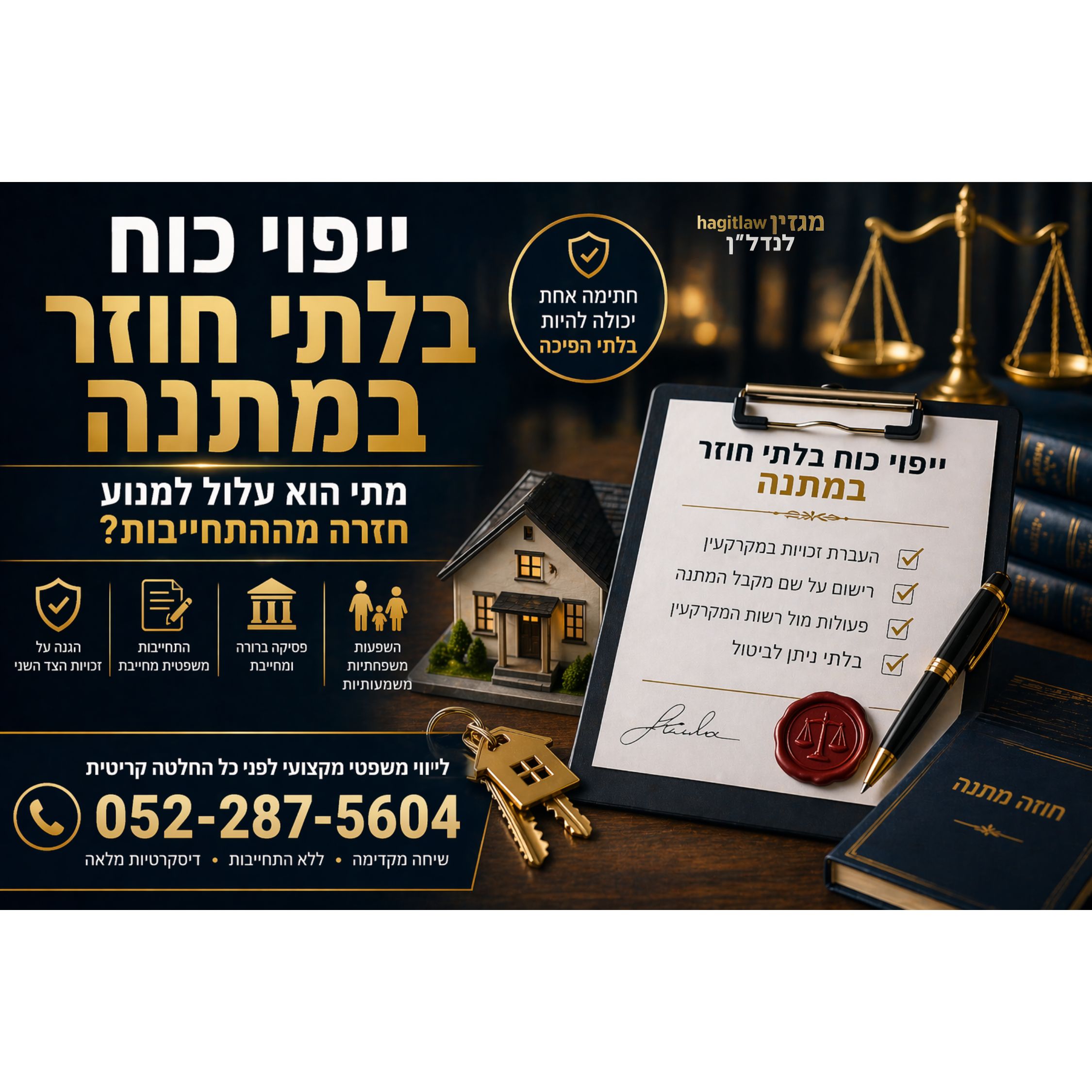 ייפוי כוח בלתי חוזר במתנה