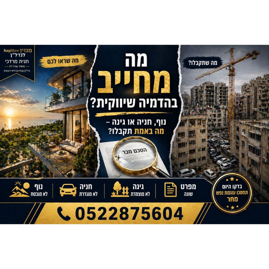 מה שרואים בהדמיה מול מה שמקבלים בפועל – כך בודקים מה באמת מחייב לפני חתימה על דירה מקבלן
